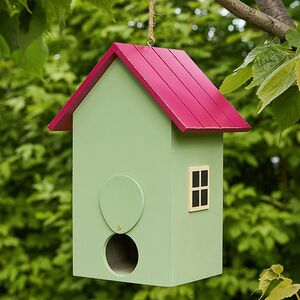 Садовое украшение Скворечник Primula 22 см оливковый Boltze фото 3