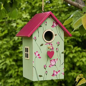 Садовое украшение Скворечник Primula 22 см оливковый Boltze фото 6