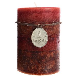 Ароматическая свеча Корица 10*7 см бордовая (Kaemingk, Нидерланды). Артикул: 204739-1