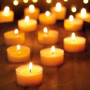 Чайная свеча в прозрачной гильзе Макси 6.5 см белая, 18 шт (Kaemingk, Нидерланды). Артикул: 204773