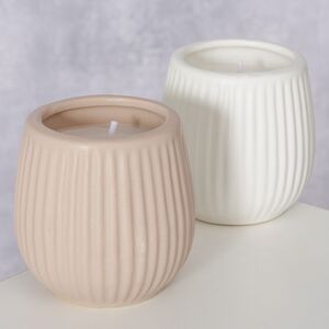 Декоративная свеча Riotuerto 7 см бежевая Boltze фото 3