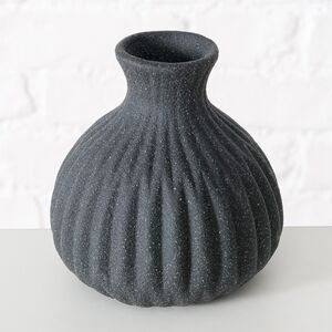 Набор керамических ваз Лидс 12 см черный, 3 шт Boltze (Больтце) фото 5