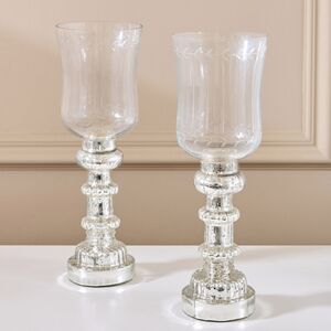 Стеклянный подсвечник-бокал Ирвинг 26 см Boltze (Больтце) фото 4