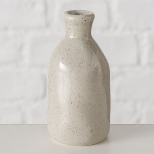 Керамическая ваза Fuente Alamo 8 см кремовая Boltze фото 1