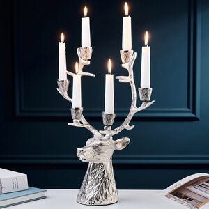 Подсвечник-канделябр Олень Уондер 40 см