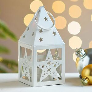 Декоративный подсвечник-домик Лестер 14 см белый Boltze (Больтце) фото 4