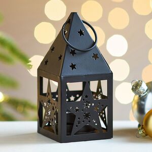 Декоративный подсвечник-домик Лестер 14 см черный Boltze (Больтце) фото 4