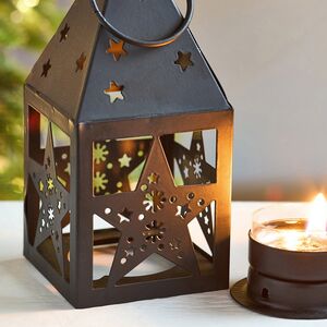 Декоративный подсвечник-домик Лестер 14 см черный Boltze (Больтце) фото 3