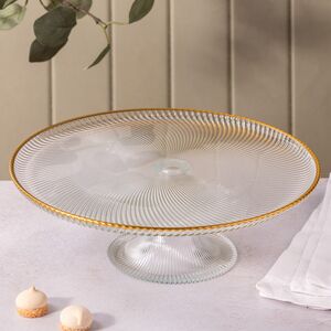 Подставка для торта Mirol 26 см, стекло Boltze фото 3