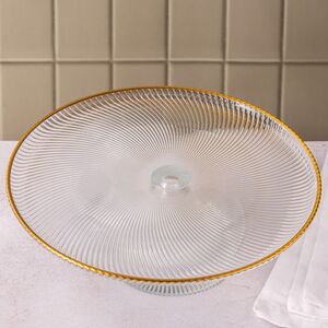 Подставка для торта Mirol 26 см, стекло Boltze фото 2