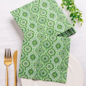 Бумажные салфетки Portofino 17*17 см зеленые, 20 шт