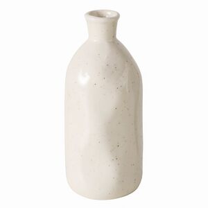 Керамическая ваза-бутылка Fuente Alamo 15 см белая Boltze фото 4