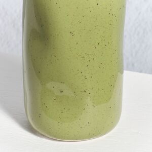 Керамическая ваза-бутылка Фуэнте-Аламо 15 см оливковая Boltze (Больтце) фото 4