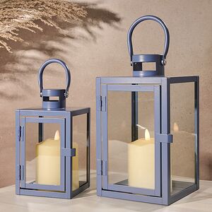 Набор декоративных подсвечников-фонарей Арана 18-24 см, 2 шт
