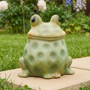 Декоративная фигурка для сада Лягушка Марвио 13 см