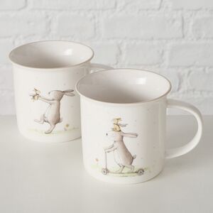 Фарфоровая кружка Кролик Дикинсон 370 мл Boltze (Больтце) фото 5