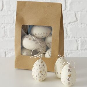 Пасхальные украшения Яйца Кролики Тинка 6 см, 12 шт Boltze (Больтце) фото 7