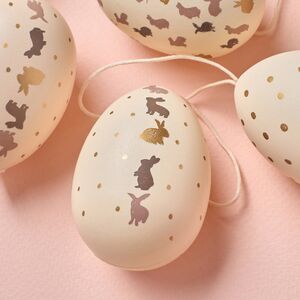 Пасхальные украшения Яйца Кролики Тинка 6 см, 12 шт Boltze (Больтце) фото 5