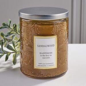 Ароматическая свеча Enjoing Life Series: Sandalwood 9 см, 32 часа горения Kaemingk (Кейминг) фото 2