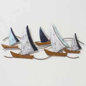 Декоративное панно на стену Skipper 48 см (Boltze, Германия). Артикул: 2057076