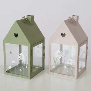 Подсвечник - домик Camomile 27*14 см зеленый Boltze фото 3