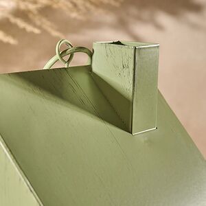 Подсвечник - домик Ромашки и пчелки 27*14 см зеленый Boltze (Больтце) фото 5