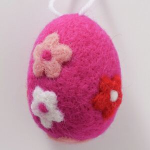 Пасхальные украшения Яйца Pink Easter 6 см, 4 шт, подвеска Boltze фото 4