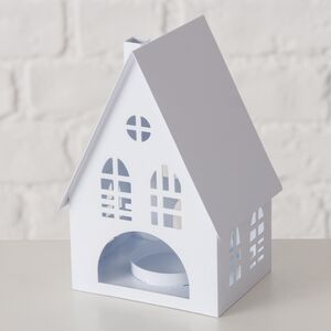 Набор подсвечников - домиков Белфаст 13-38 см белый, 3 шт Boltze (Больтце) фото 4