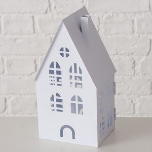 Набор подсвечников - домиков Белфаст 13-38 см белый, 3 шт Boltze (Больтце) фото 6