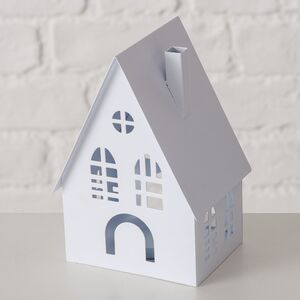 Набор подсвечников - домиков Белфаст 13-38 см белый, 3 шт Boltze (Больтце) фото 7