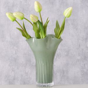 Стеклянная ваза для цветов Фернгроув 27 см