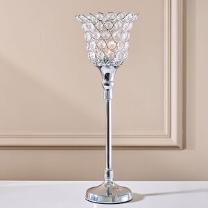 Декоративный подсвечник-бокал Bernadette 39 см