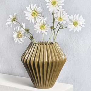 Керамическая ваза Плиссео 24 см