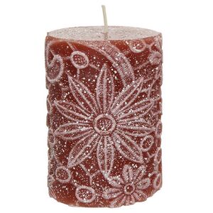 Декоративная свеча Jardin de Flores 10*7 см терракотовая Kaemingk фото 2