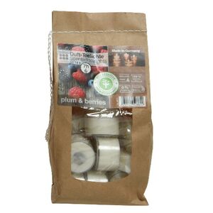 Набор ароматических чайных свечей Verte: Plum&Berries 4 см, 18 шт (Kaemingk, Нидерланды). Артикул: 209543-4