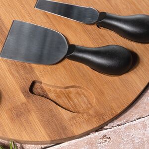 Доска для сыра с приборами Нефтис 38*25 см, бамбук Koopman (Купман) фото 2