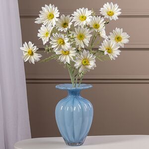 Искусственный цветок Ромашка - Летняя Свежесть 65 см белый