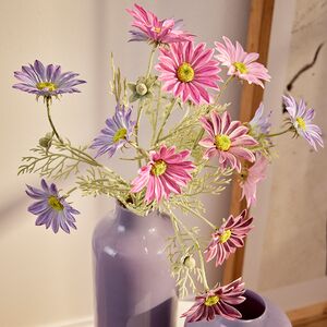 Искуcственная ветка Ромашка - Summer Freshness 65 см фуксия EDG фото 4