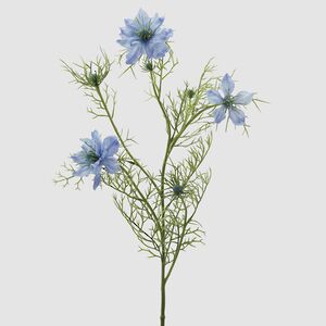Искусственная ветка Нигелла Фабулос 68 см голубая (EDG, Италия). Артикул: 2100121A800