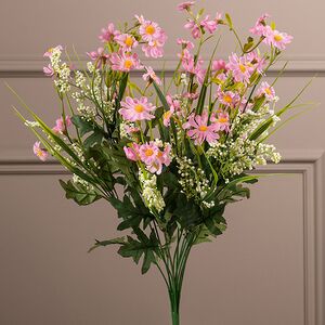 Искусственный букет Ромашка - A Gentle Kiss 50 см розовый EDG фото 2