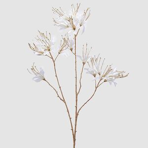 Искусственная ветка Stelo Nerina 75 см белая EDG фото 5