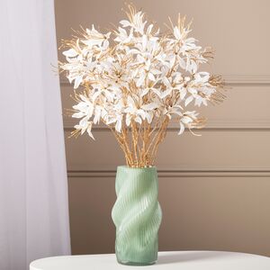 Искусственная ветка Stelo Nerina 75 см белая EDG фото 4