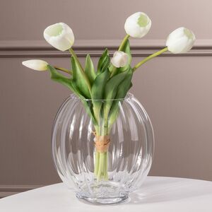 Силиконовые тюльпаны Vanilla Cream 5 шт, 40 см EDG фото 5