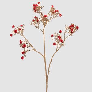 Искусственная ветка Гипсофила Floral Veil 68 см красная EDG фото 5