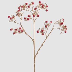 Искусственная ветка Гипсофила Floral Veil 68 см бургунди EDG фото 5