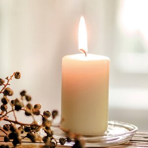 Арома свечи Ваниль 8 см, 4 шт Kaemingk фото 2