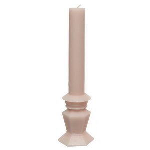 Декоративная свеча Caserta Royale: Blush Pink 25 см Kaemingk фото 5