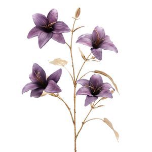 Искусственная ветка Марисса 97 см лавандовая (EDG, Италия). Артикул: 215846-61