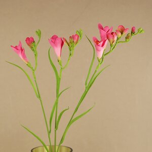 Искуcственный цветок Фрезия - Gara di Atlanta 65 см (EDG, Италия). Артикул: 215949-55-1