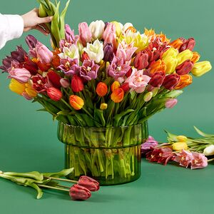 Силиконовые тюльпаны Monte Beau 5 шт, 40 см EDG фото 4